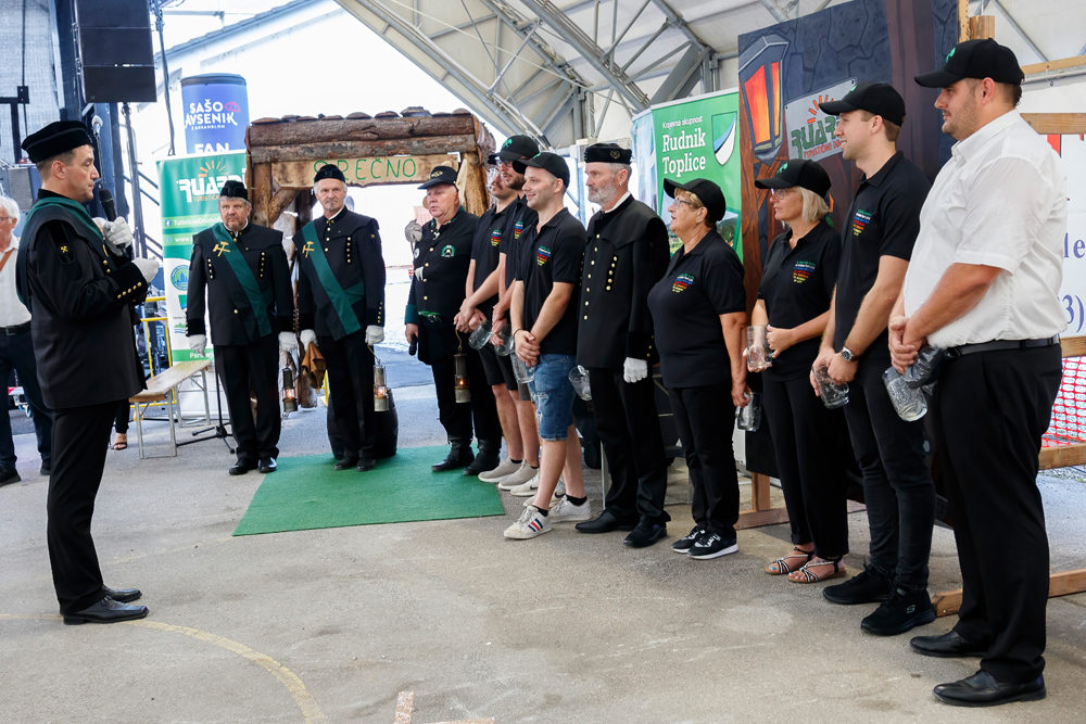 Zaprisega novih rudarjev. kopija